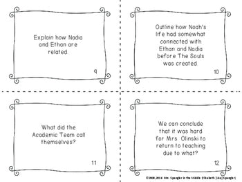 The View From Saturday Reading Comprehension GAMES - 4 in 1!