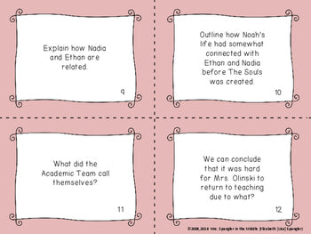 The View From Saturday Reading Comprehension GAMES - 4 in 1!