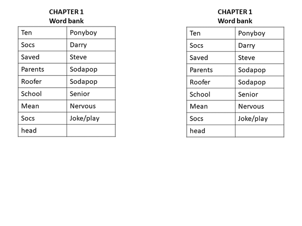 The Outsiders - Chapter Summaries
