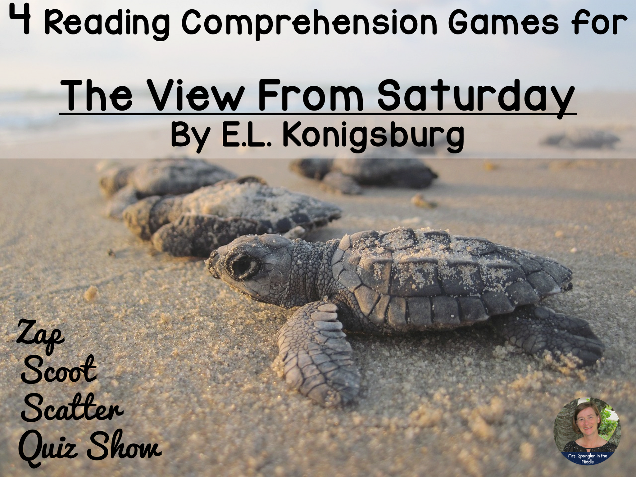 The View From Saturday Reading Comprehension GAMES - 4 in 1!