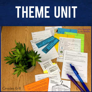 Theme Guided Notes, Practice, Quiz & More! COMPLETE UNIT!
