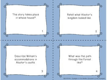 Castle in the Attic Reading Comprehension 4 Games