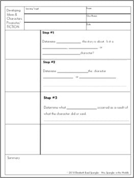 Character Analysis Printable Unit | Vocabulary | Guided Notes | Practice | Quiz