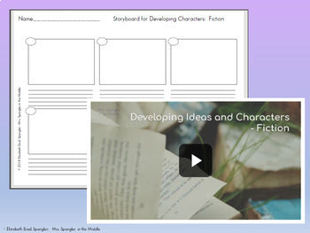 Character Analysis Printable Unit | Vocabulary | Guided Notes | Practice | Quiz
